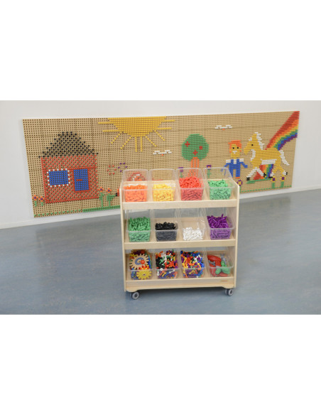 Kolorowe Kołeczki Do Tablicy Naukowej Masterkidz 512 Sztuk 8 Kolorów