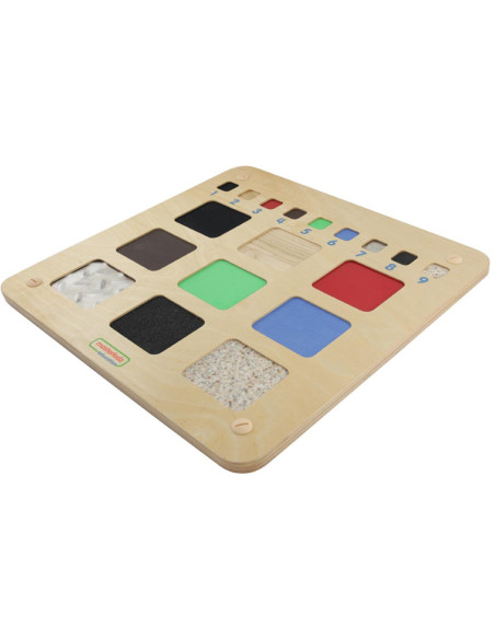 Tablica Edukacyjna Rozpoznawanie Materiałów Zmysł Dotyku