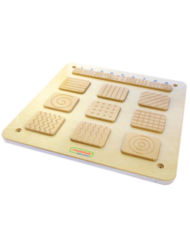 Sensoryczna Tablica Ścienna Rozpoznawanie Faktury Powierzchni Masterkidz