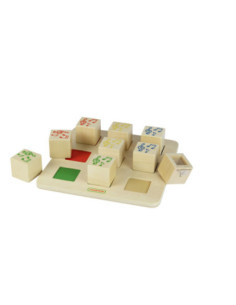 Drewniany Sorter Sensoryczny Łączenie Dźwięków Masterkidz 2