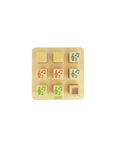 Drewniany Sorter Sensoryczny Łączenie Dźwięków Masterkidz