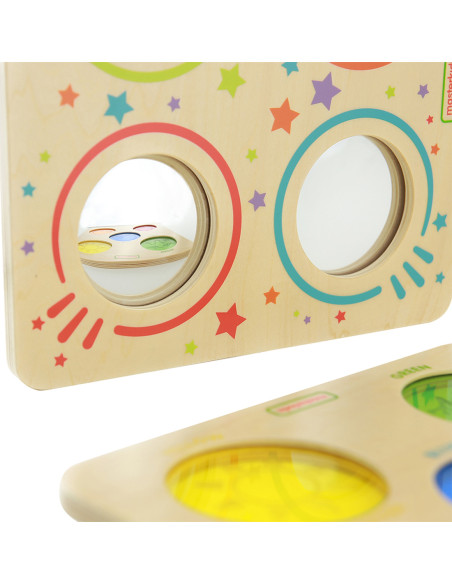 Sensoryczna Tablica Lustra I Soczewki Zakrzywienia Obrazu Masterkidz