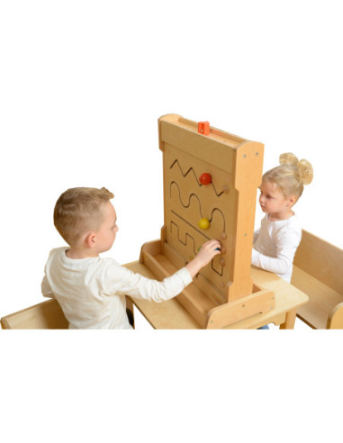 Okienko Do Malowania Na Biurko 2 w 1 Statyw Na Tablice Masterkidz