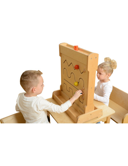 Okienko Do Malowania Na Biurko 2 w 1 Statyw Na Tablice Masterkidz