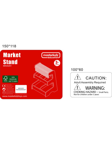 Stoisko Targowe Drewniane Zabawa W Sklep Masterkidz