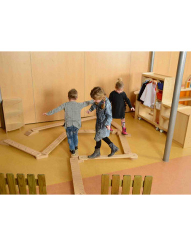 Trening Balansu Równowagi Drewniane Deseczki Masterkidz