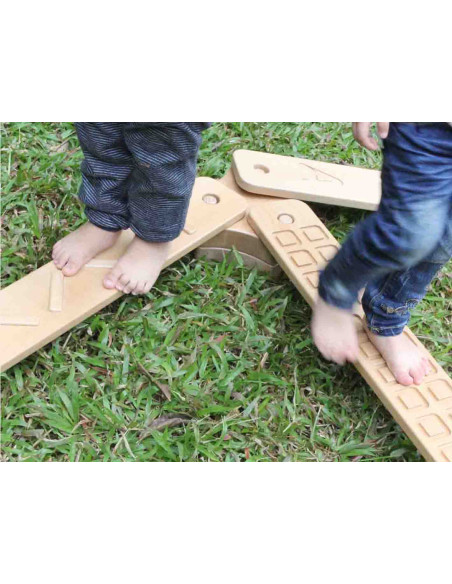 Trening Balansu Równowagi Drewniane Deseczki Masterkidz