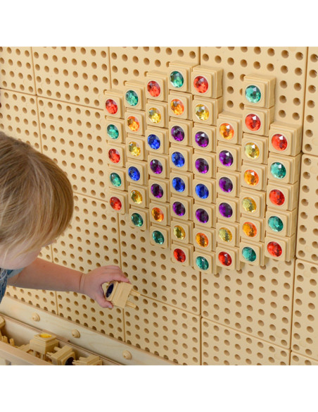 Akrylowe Kolorowe Diamenciki Do Tablicy Naukowej STEM Masterkidz