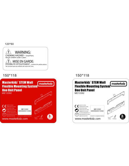 Masterkidz Flex - System Montażowy Do Tablic - Masterkidz STEM Tablica