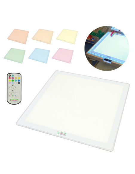 Panel Świetlny LED Zmiana Kolorów Pilotem Masterkidz