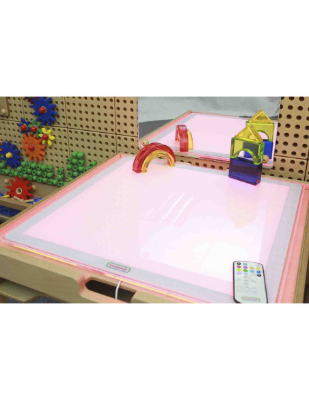 Panel Świetlny LED Zmiana Kolorów Pilotem Masterkidz