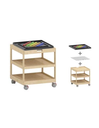 Panel Świetlny LED Zmiana Kolorów Pilotem Masterkidz