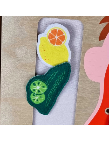 Edukacyjna Tablica Drewniana Masterkidz Higiena Jamy Ustnej