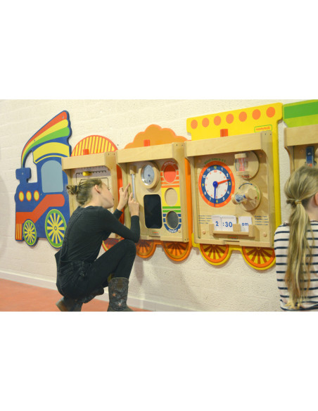 System Do Montażu 5 Tablic Masterkidz Flex - Pociąg