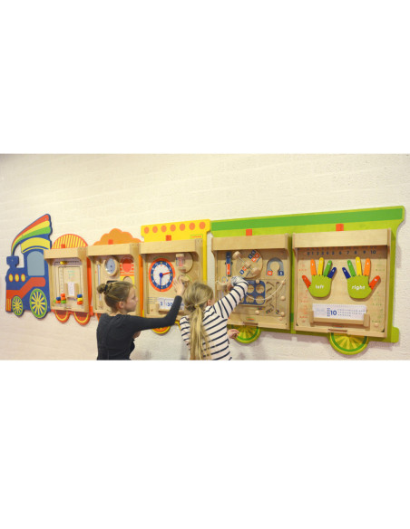 System Do Montażu 5 Tablic Masterkidz Flex - Pociąg