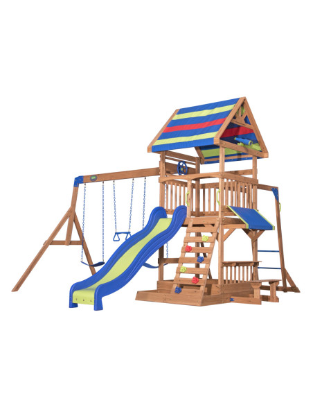 Ogromny Drewniany Plac zabaw Northbrook Backyard Discovery