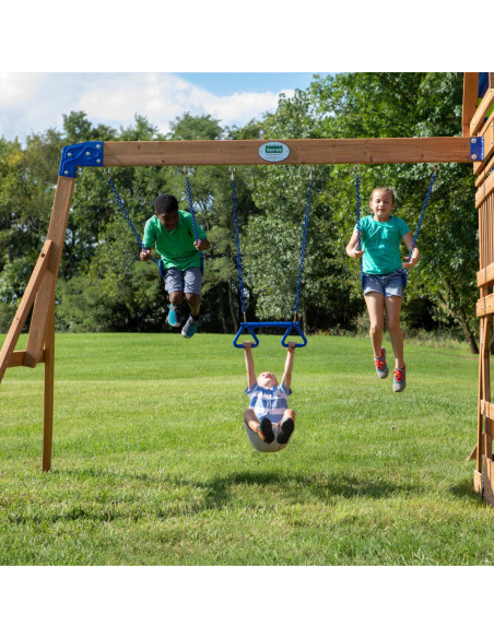 Ogromny Drewniany Plac zabaw Northbrook Backyard Discovery