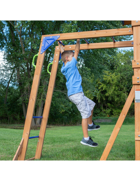 Ogromny Drewniany Plac zabaw Northbrook Backyard Discovery