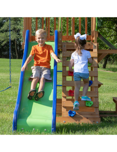 Ogromny Drewniany Plac zabaw Northbrook Backyard Discovery