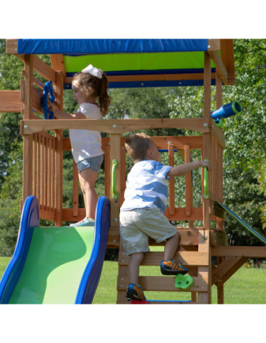 Ogromny Drewniany Plac zabaw Northbrook Backyard Discovery