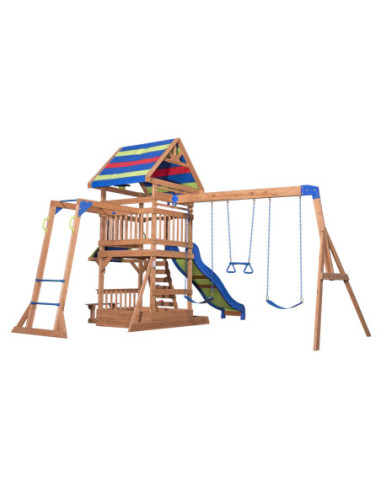 Ogromny Drewniany Plac zabaw Northbrook Backyard Discovery