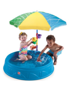 STEP2 Pool with Umbrella 2 in 1 Sandbox for Children