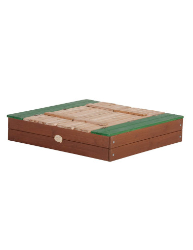 Drewniana piaskownica z ławeczkami Ella Sandpit AXI