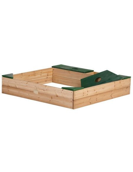 Drewniana piaskownica ze schowkiem na akcesoria Amy Sandpit AXI