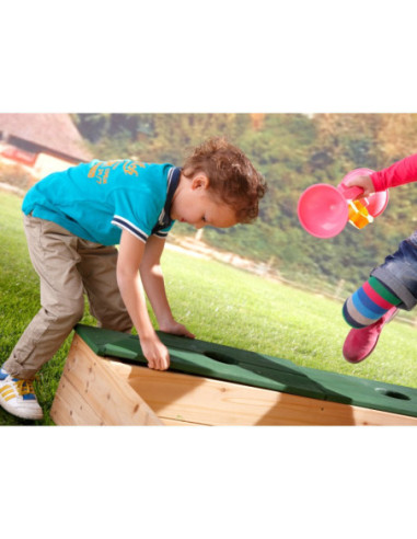 Drewniana piaskownica ze schowkiem na akcesoria Amy Sandpit AXI