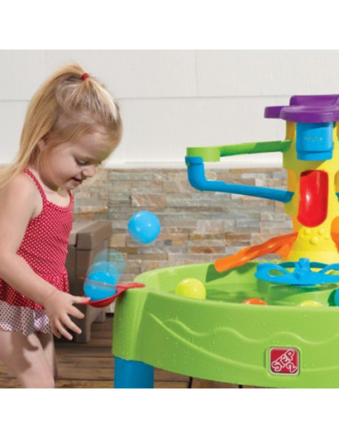 Kolorowy Stół wodny do gry w piłkę 2w1 Busy Ball Step2