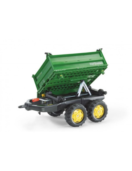 Rolly Toys rollyTrailer Przyczepa Wywrotka Mega Trailer do Traktora