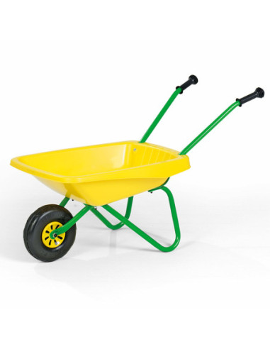 Taczka dla dzieci Żółta ogrodowa Rolly Toys