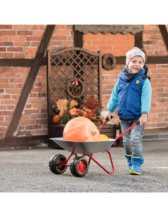 Taczka dla dzieci ogrodowa Rolly Toys Dwukołowa Metalowa 2