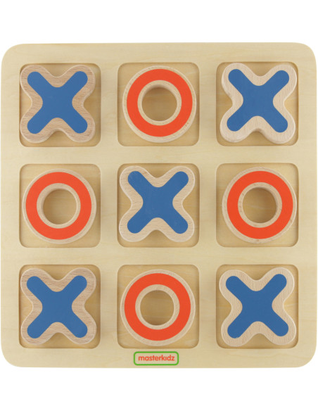 Kółko I Krzyżyk Drewniana Gra Dla Dzieci Logiczna Łamigłówka