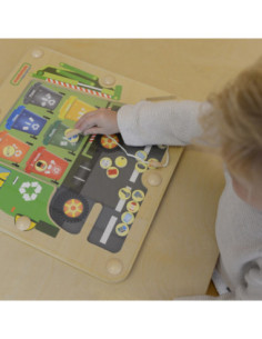 Sortowanie Śmieci Segregowanie Odpadów Edukacyjna Tabliczka Dla Dzieci Masterkidz 2