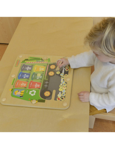 Sortowanie Śmieci Segregowanie Odpadów Edukacyjna Tabliczka Dla Dzieci Masterkidz