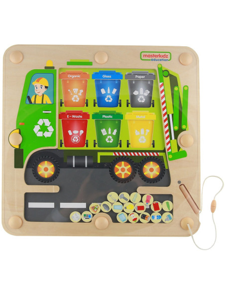 Sortowanie Śmieci Segregowanie Odpadów Edukacyjna Tabliczka Dla Dzieci Masterkidz