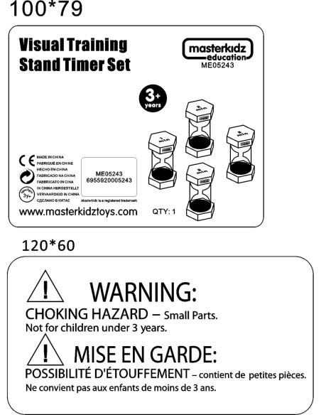 Zestaw Klepsydr - Nauka O Czasie Masterkidz