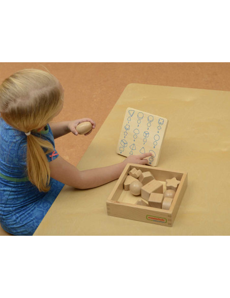 Zgaduj Dotykiem Odgadnij Kształty 12 Elementów Masterkidz