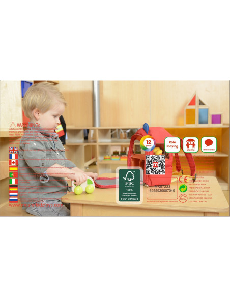 Centrum Alarmowe Bezpieczeństwa W Plecaku Masterkidz