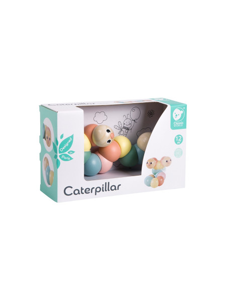 Drewniana Gąsienica do zginania Classic World EKO