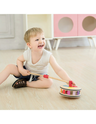 Kolorowy Tęczowy Pchacz Classic World