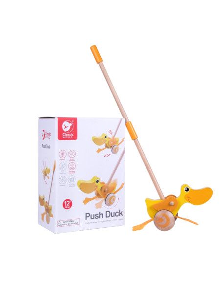 Pchacz  Kaczuszka Drewniana Classic World EKO