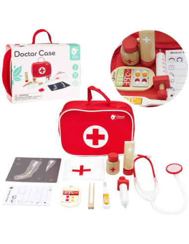 Drewniany Zestaw  Małego doktora Classic World