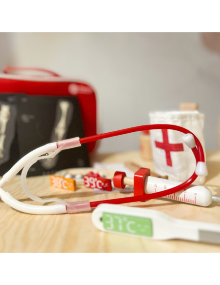Drewniany Zestaw  Małego doktora Classic World