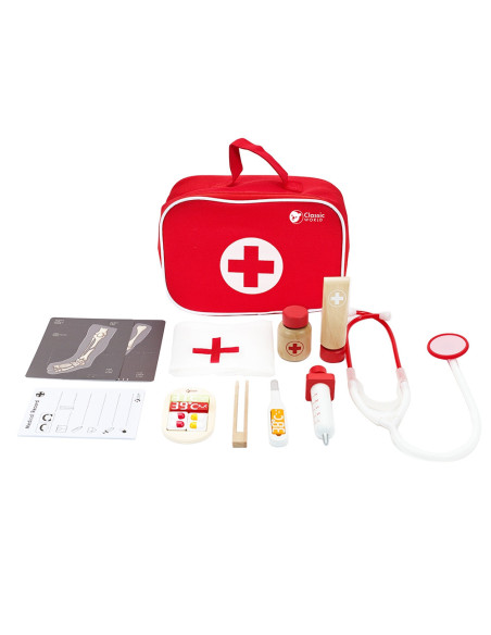 Drewniany Zestaw  Małego doktora Classic World