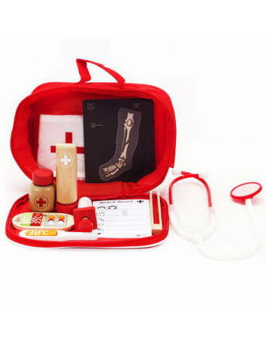 Drewniany Zestaw  Małego doktora Classic World