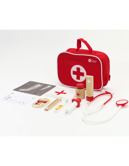 Drewniany Zestaw  Małego doktora Classic World