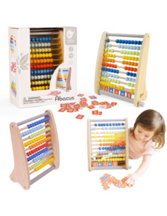 Drewniane Liczydło z działaniami matematycznymi Classic World