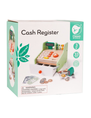 Kasa Sklepowa z Akcesoriami Classic World